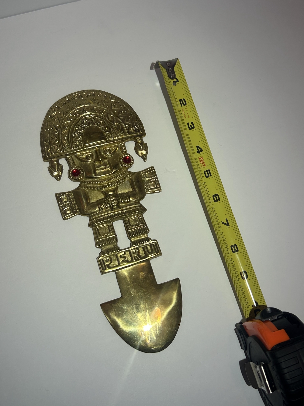 Peruvian Tumi, Gold Tone (Decorative Wall Piece)